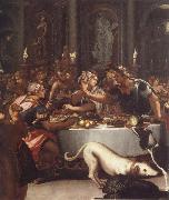 The banquet of the Kleopatra, ALLORI Alessandro